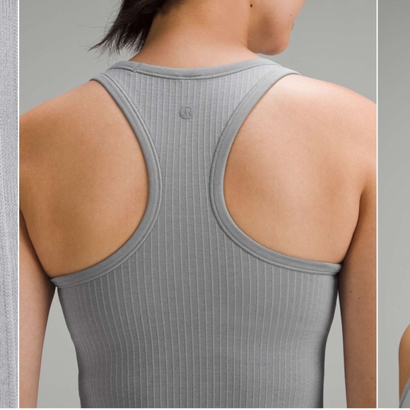 Lululemon | Ebb To Street Crop Tank Rhino Grey - Picture 3 of 6